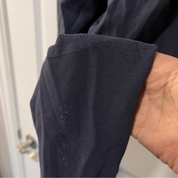 Lululemon Sheer Will HR Pulse Tight in Stone Blue Gray Mesh Legging Size 4 - Picture 11 of 11